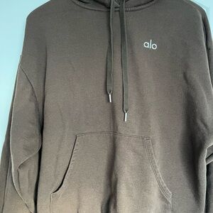 ALO Yoga Women's Accolade  Brown Hoodie